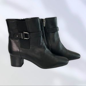 Bandolino Buckle Ankle Boots Black 9.5